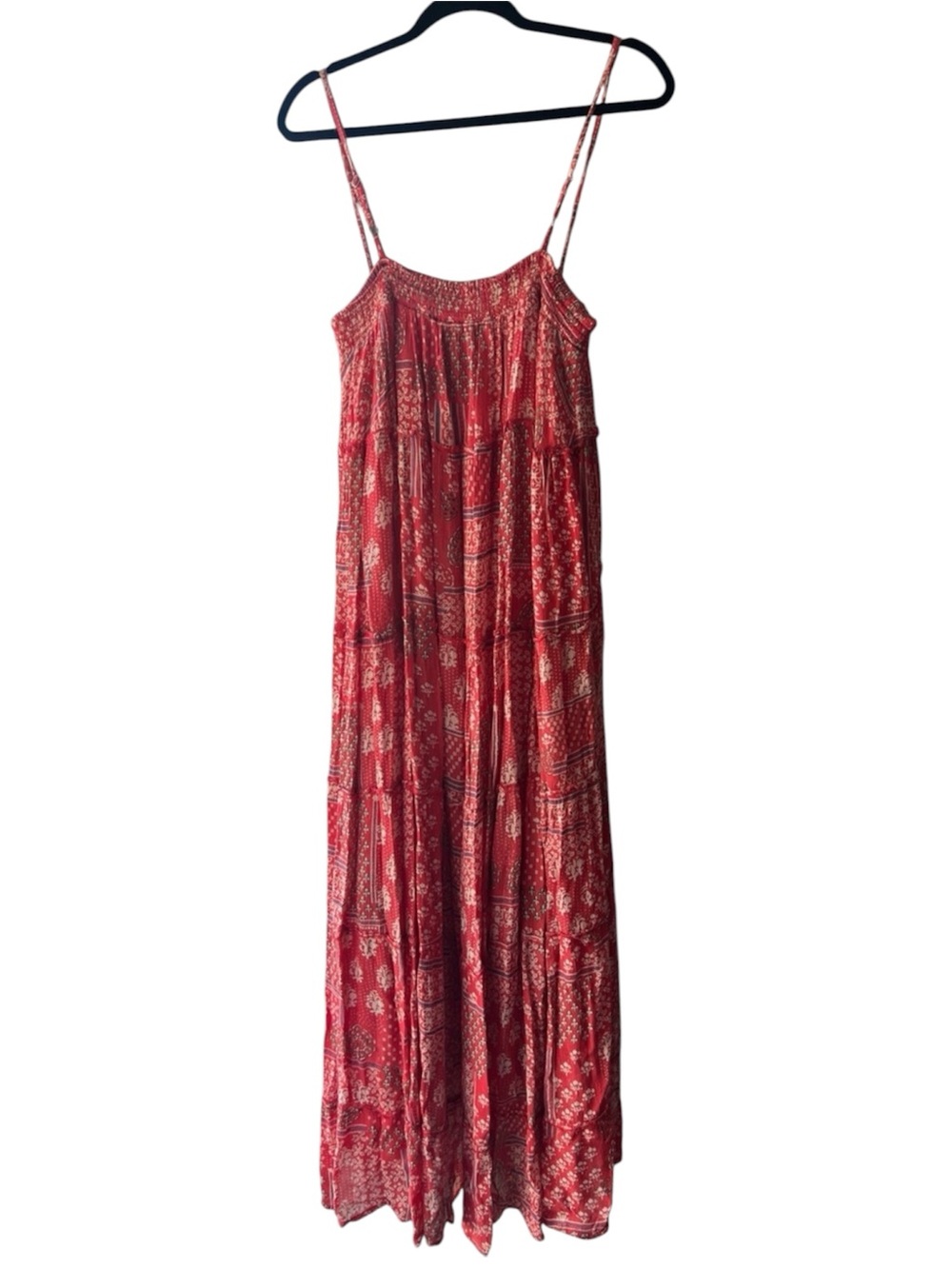 lovestitch Red Paisley Maxi Dress - Picture 3 of 9